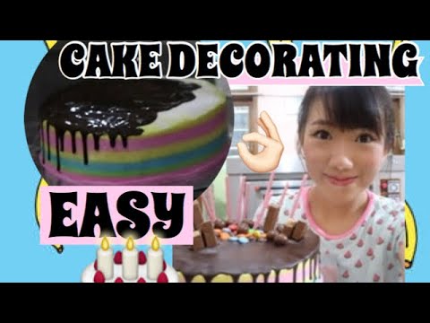 CAKE DECORATING TUTORIAL 2 / rainbow chocolate ala Devina Susanto