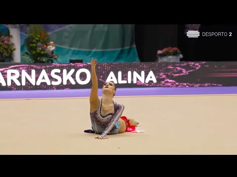 Alina HARNASKO (BLR) Ribbon Final 27,0🥇- WCC Portimao 2025