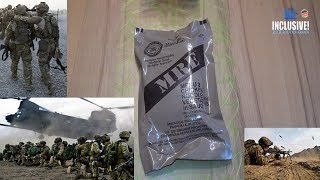 ИРП Армии США меню 3. MRE MENU 3 CHICKEN NOODLES AND VEGETABLES IN SAUCE.