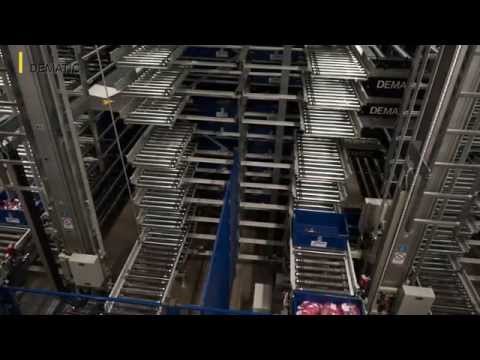 Integration in SAP EWM - Dematic erweitert das Zentrallager der R. Nussbaum AG