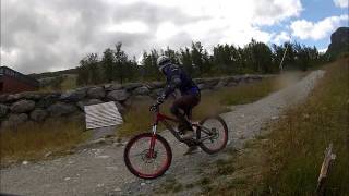 preview picture of video 'Downhill Hemsedal aug 2013'