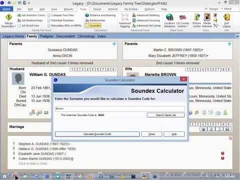 Legacy QuickTip Video - Finding Surname Variations