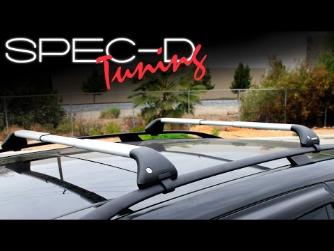 SPECDTUNING INSTALLATION VIDEO: SNAP-FIT UNIVERSAL ROOF RACK