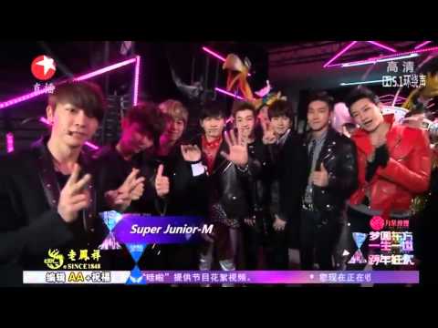 Countdown Concert SJ M & EXO M Backstage 131231
