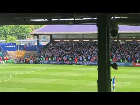 Salford fans vs Stockport County (A)