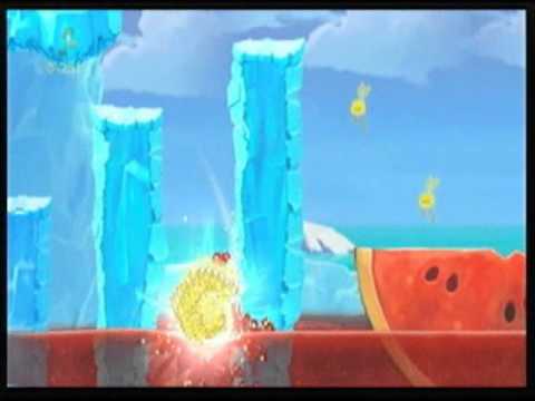Walkthrough Rayman Origins Wii - Part 16: Polar Pursuit
