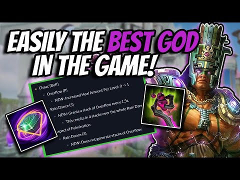 New CHAAC BUFFS make him THE BEST GOD in SMITE 2 JOUST