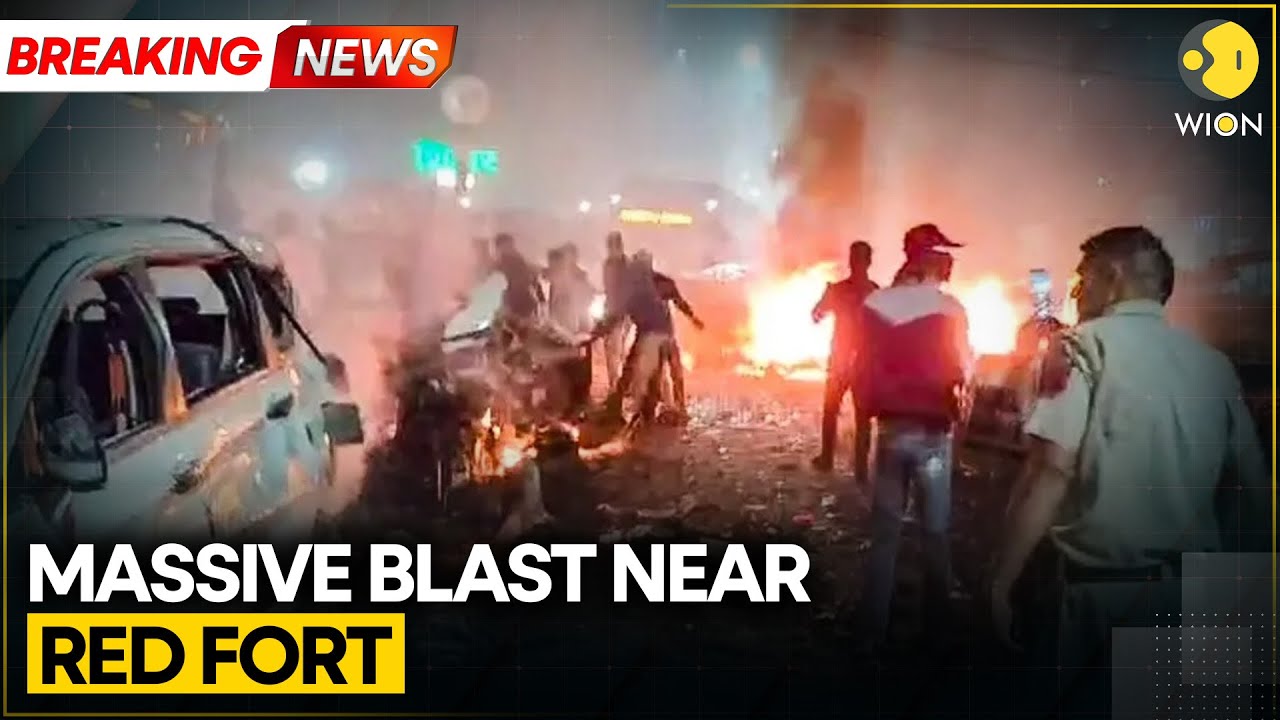 Breaking: Delhi Blast | Explosions Outside Red Fort Metro Station | WION