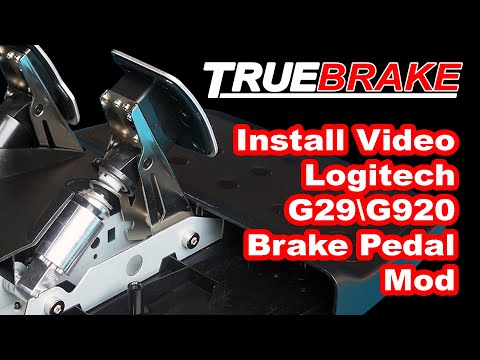 TrueBrake - Brake Pedal Mod for Logitech G29 G920 G923 Racing Wheel