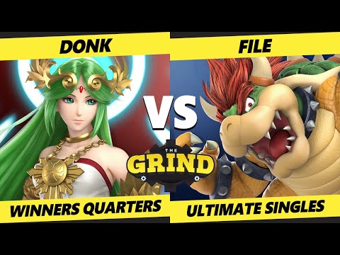 The Grind 202 Winners Quarters - Donk (Palutena) Vs. File (Bowser) Smash Ultimate - SSBU