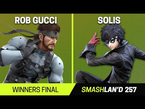 SmashLAN'd 257 Winners Final - Rob Gucci (Snake) vs Solis (Joker) - SSBU Tournament