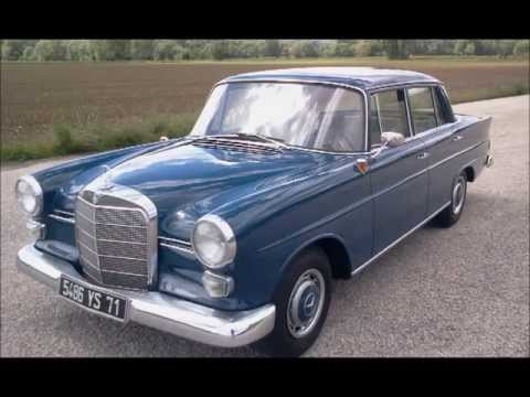 Mercedes Benz Heckflosse 190 C - W110 - original blau 350