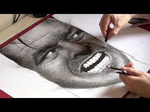 Jack Nicholson drawing | Shining