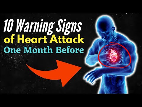 9 Heart Attack Warning Signs a Month Before