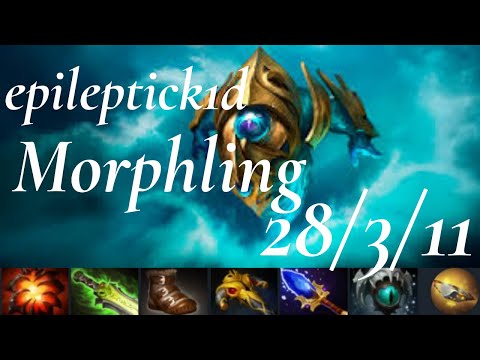 epileptick1d Morphling vs zai Queen of Pain, Chaos Knight - he is really Pokémon Ditto - dota2