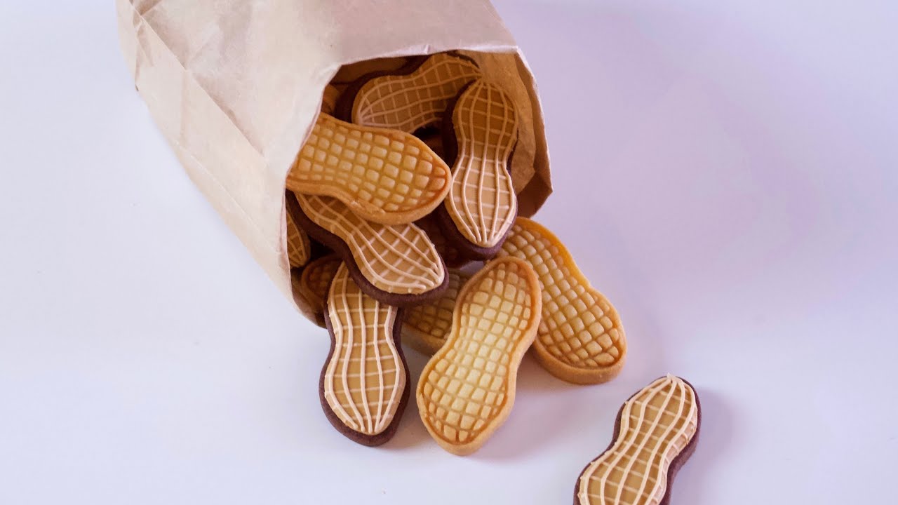 【アイシングクッキー】ピーナッツアレルギーなので