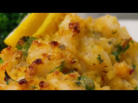 Shrimp Topped Flounder