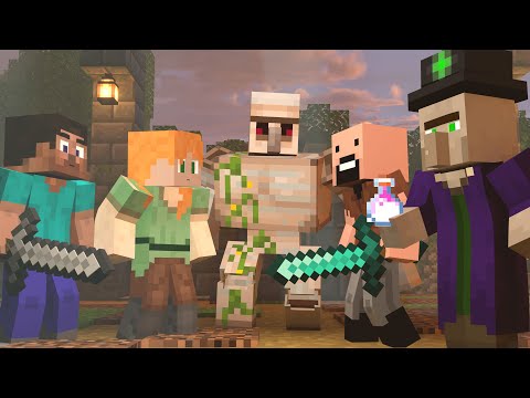 Save Steve: Full Animation - Alex and Steve Life (Minecraft Animation)