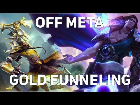 Off Meta: Gold Funneling and its Impact in League of Legends Meta