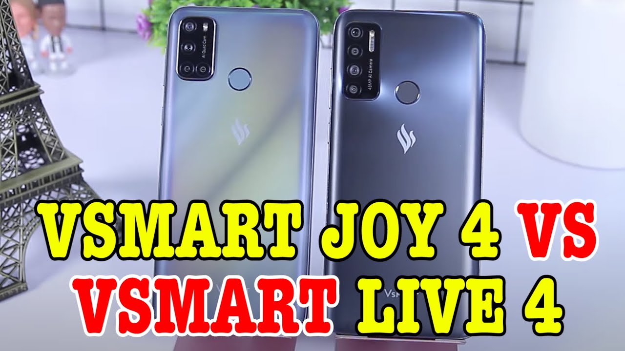 So sánh Vsmart Joy 4 với Vsmart Live 4 : chênh 1 TRIỆU có đáng không?