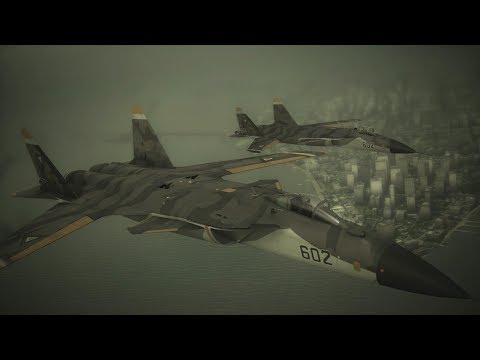 Ace Combat 6 | Mission 13 | Liberation of Gracemaria - Su-47 "Gault Squadron" ACE