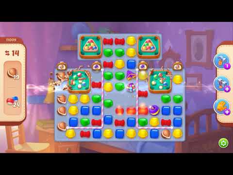 Homescapes Level 11009 No Boosters Gameplay