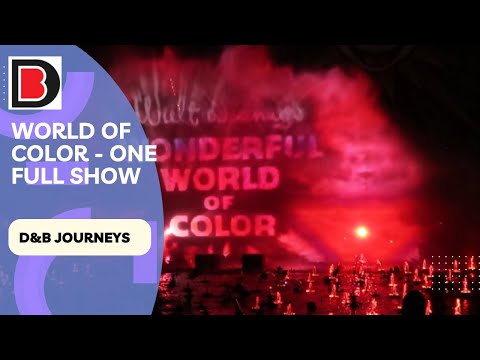 World Of Color -  One Full Show | Disney's California Adventure | March 2023
