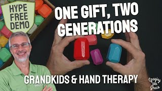 Hand Therapy Tool That Looks Like a Toy - 40 Pieces