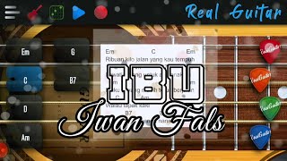 Download lagu Tutorial lengkap II belajar real guitar II lirik dan kunci gitar lagu Ibu (iwan fals) mp3