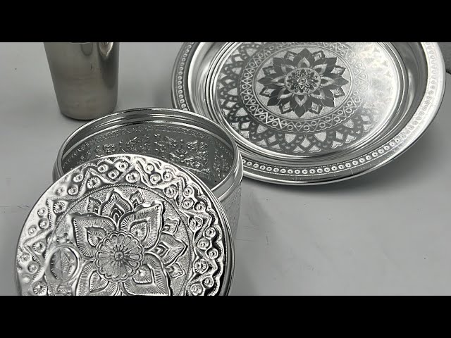 صحن عدن فاخر منقوش تايلندي