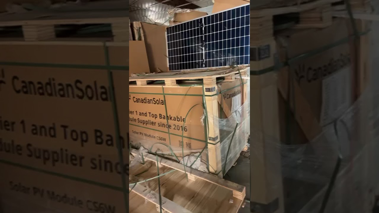 Canadian solar Pannals 585watt 610watt avalible.