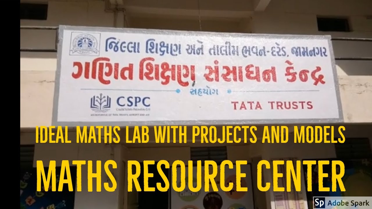 Ideal maths lab with projects and models Maths resource center