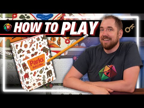 How to Play PARKS: ROLL and HIKE | Board Game Tutorial (Includes Solo)