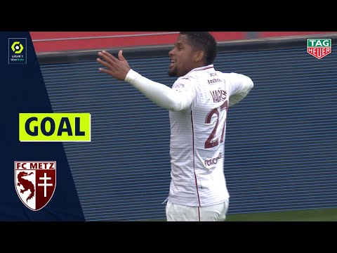 Goal Vagner José DIAS GONCALVES (82' - FC METZ) DIJON FCO - FC METZ (1-5) 20/21
