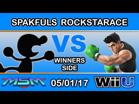 MSM 95 - SQD | spakfuls (Mr. Game & Watch) Vs. RockstarAce (Little Mac) Winners Side - Smash Wii U