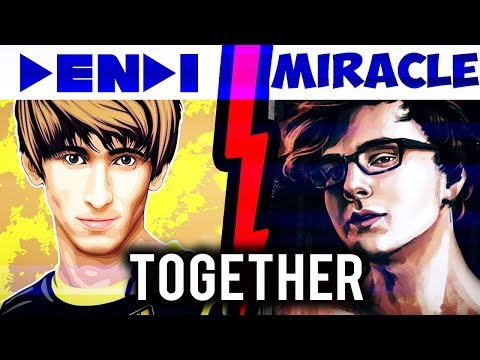 Miracle M-God and Dendi Living Legend in One Team Ranked Dota 2