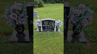 grave of Chelsie 🩵#memorial #grave #cemetery #cemeteries #gravestone #graveyard #rip #gravesite