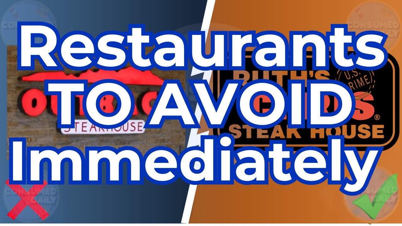 Don’t Eat Food In These 7 Restaurants! (And The Few You Should)