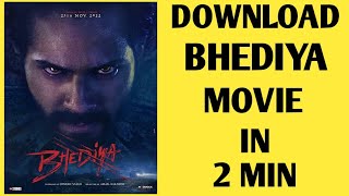 How to download Bhediya movie in hindi  | Kaise download kare Bhediya Full Movie
