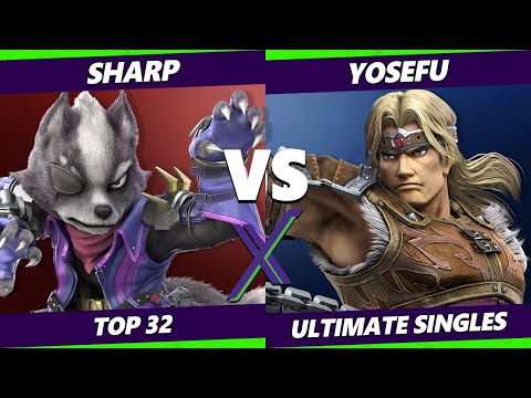 S@X 392 Online Top 32 - Sharp (Wolf) Vs. YoseFu (Simon) Smash Ultimate - SSBU