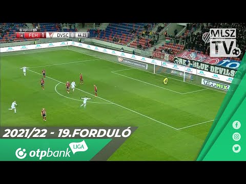 Szécsi Márk első gólja a MOL Fehérvár FC – DVSC mérkőzésen