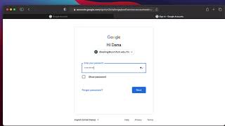 Canvas: Student login on a laptop/desktop with a pre-existing Gmail account May 2021