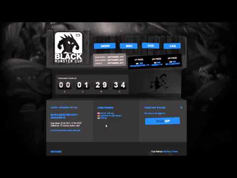 Blackmonster Cup 3 FINALE 29.09.2013 Infovideo