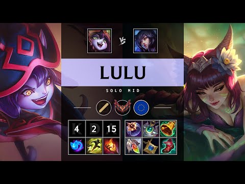Lulu Mid vs Ahri - EUW Grandmaster Patch 25.10