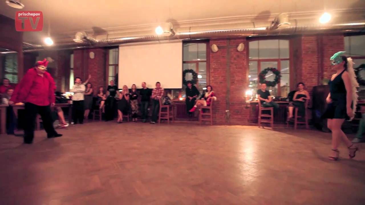 Anastasia Pomogaeva & Dmitry Mayorov, Moscow, Milonga "El Colectivo" "Woodland Christmas Ball"
