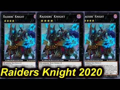 【YGOPRO】RAIDERS KNIGHT DECK 2020 - NEW SUPPORT!!!