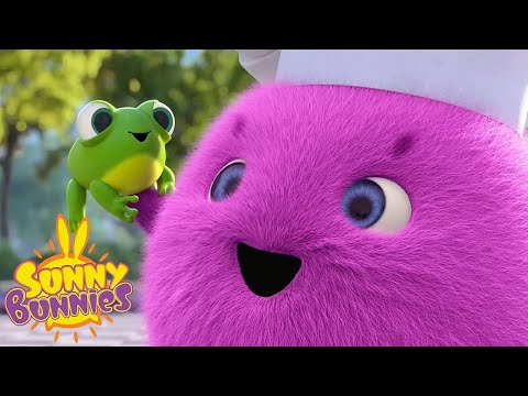 Meet Mimi! - Sunny Bunnies | The Sunny Bunnies find an adorable frog they cant wait to play with! 🐸
