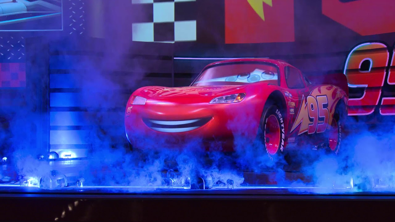 Lightning McQueen Racing Academy in 4k, Walt Disney World