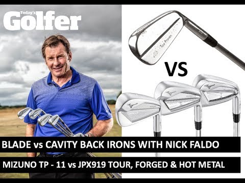 Blade vs Cavity Back irons with Sir Nick Faldo