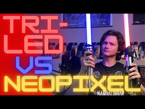 Neopixel vs Tri-LED